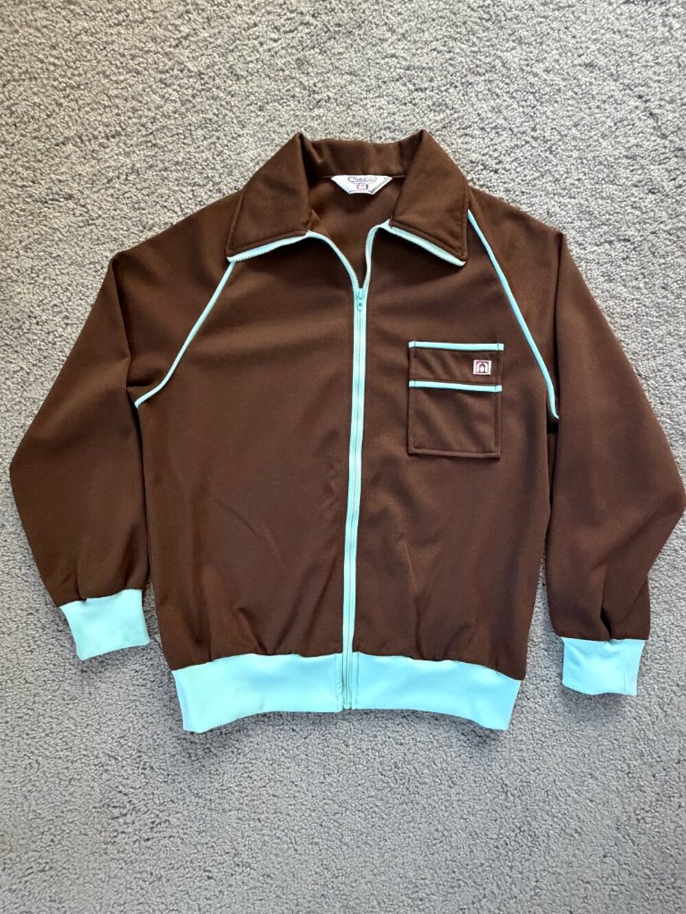 1970s Vintage Catalina Arthur Ashe Collection Track Jacket -Size M - Excel Cond. - Picture 1 of 6